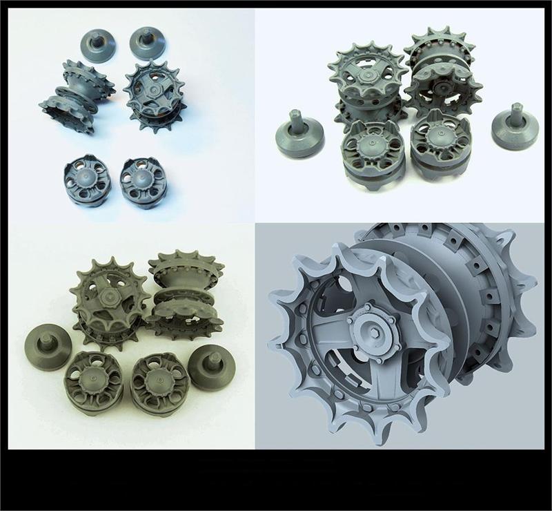 T72BM and T90 Drive Sprockets and Idler Wheels